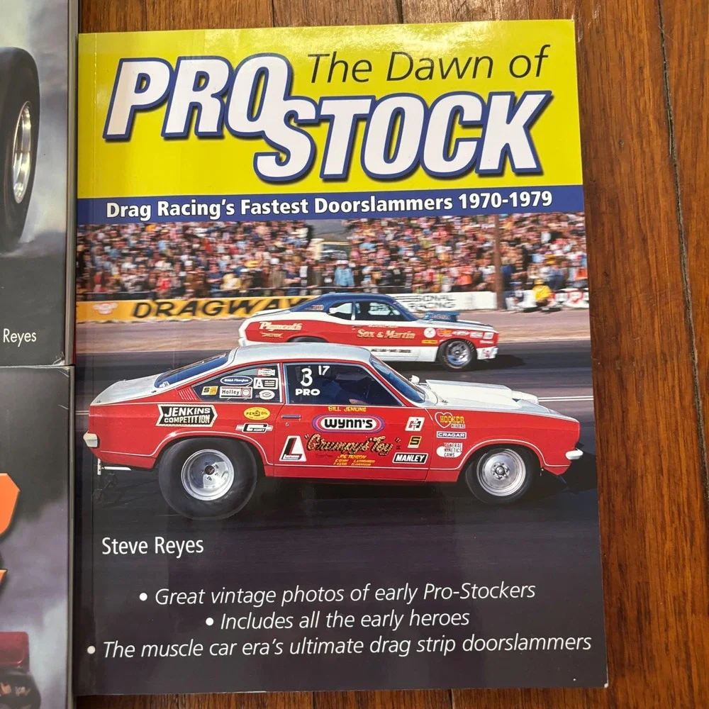 CarTech Steve Reyes Books EUC Slingshot Spectacular Funny Car Fever + 1 (Read)